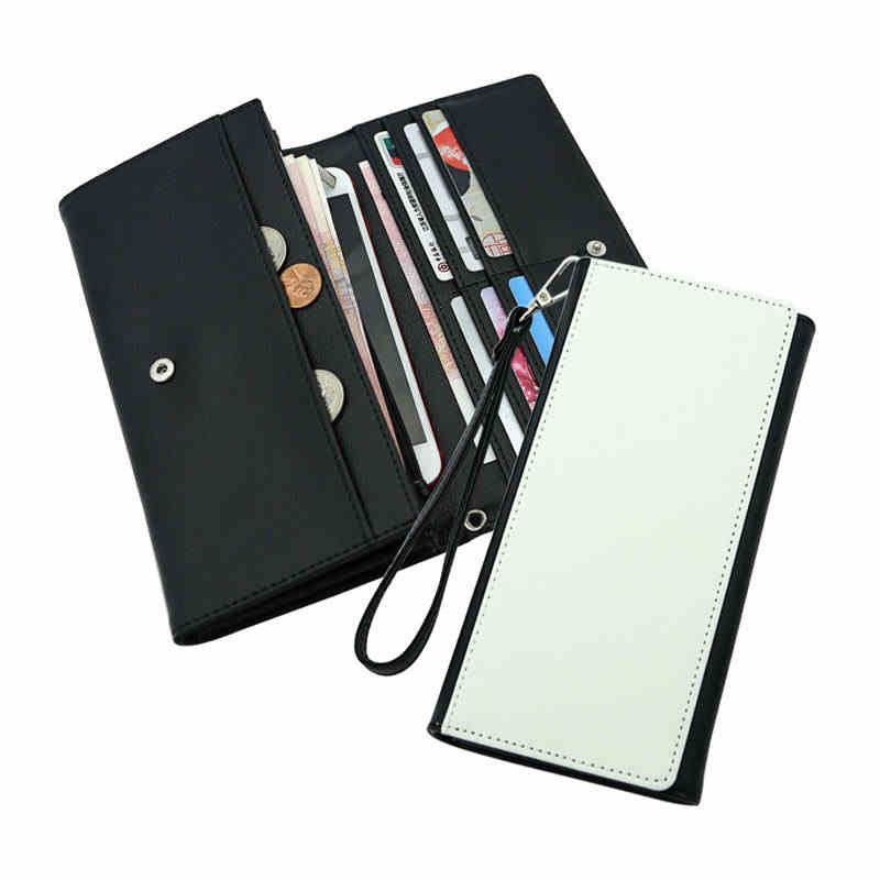 Dompet Kulit Buatan Sublimasi dengan Tali Pergelangan Tangan - Baru