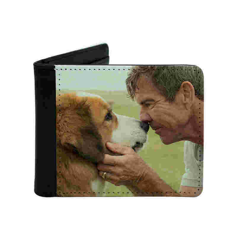 Dompet Bifold Kulit Buatan Sublimasi Pria dengan Saku Koin Dompet Bifold Kulit Buatan Sublimasi Pria dengan Saku Koin