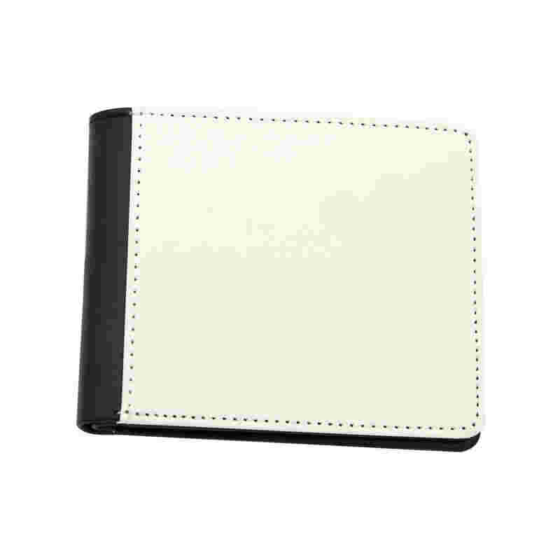 Dompet Bifold Kulit Buatan Sublimasi Pria dengan Saku Koin Dompet Bifold Kulit Buatan Sublimasi Pria dengan Saku Koin