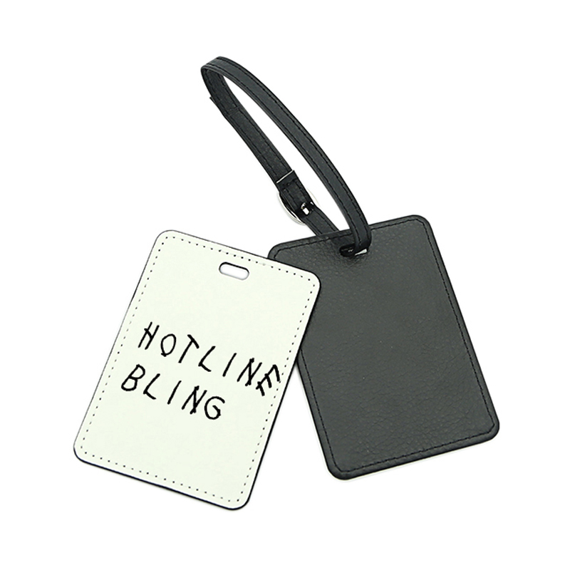 Tag Bagasi Kulit PU Sublimasi-Satu Sisi Dapat Dicetak Tag Bagasi Kulit PU Sublimasi-Satu Sisi Dapat Dicetak