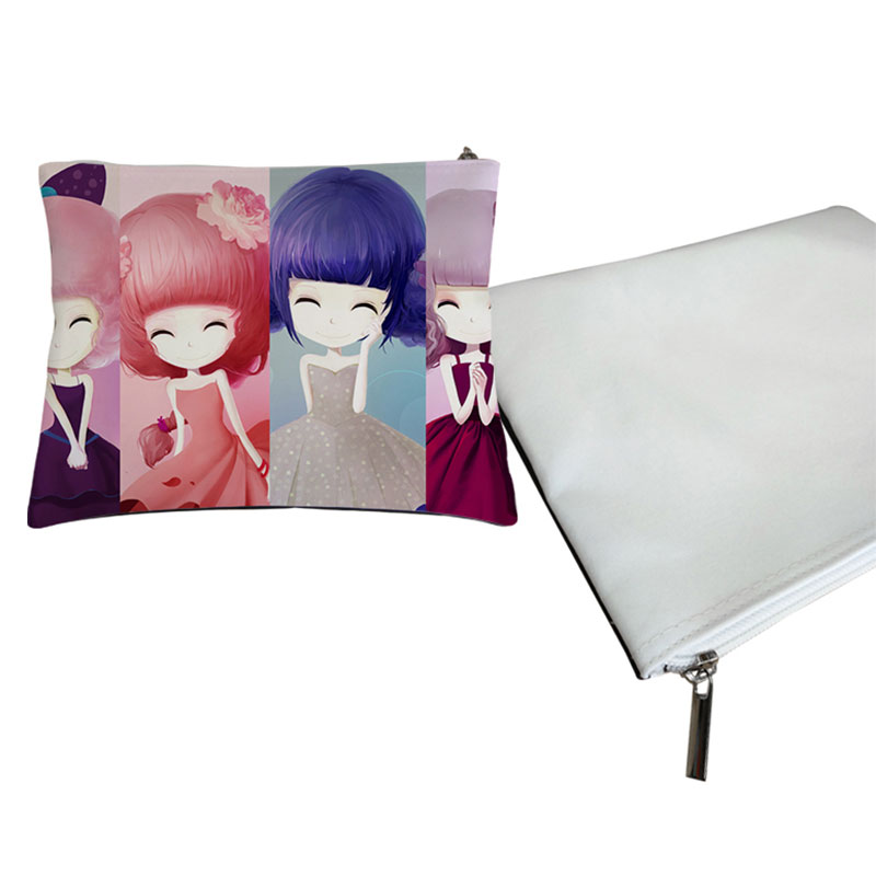 Tas Kosmetik/Tas Pensil Kain Sublimasi - Ukuran L