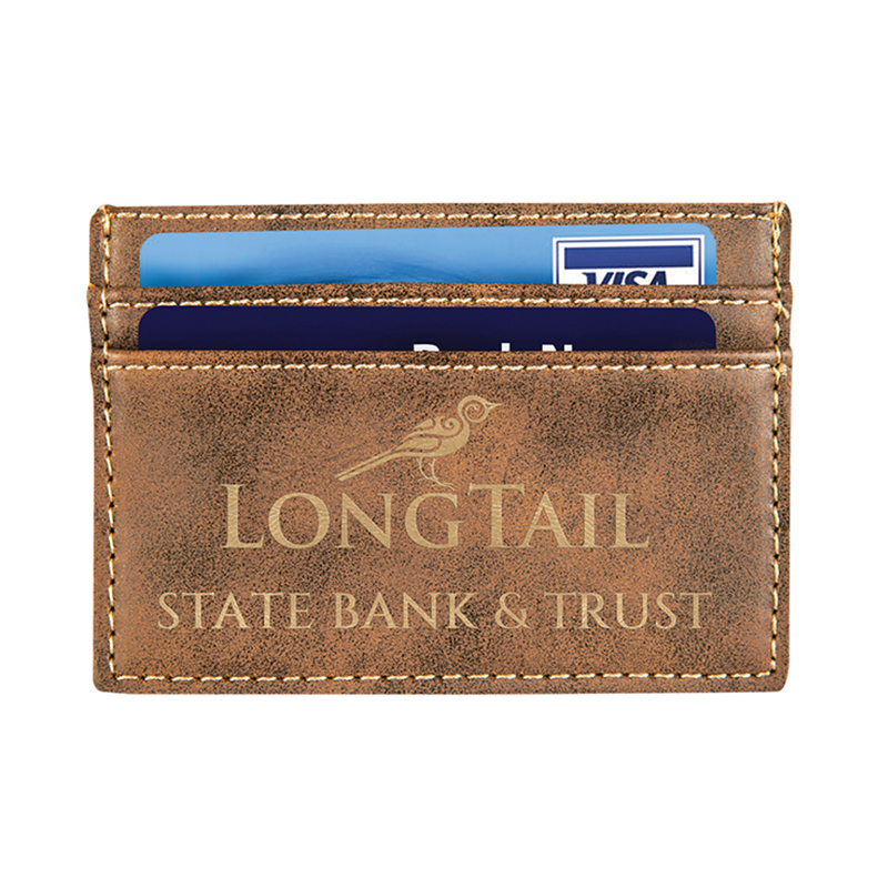 Klip Dompet Kulit Buatan Laser Klip Dompet Kulit Buatan Laser