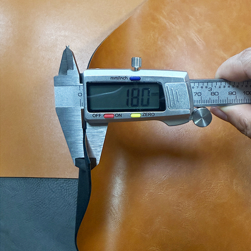 Lembaran kulit buatan laser 1,8 mm dengan perekat/tanpa perekat