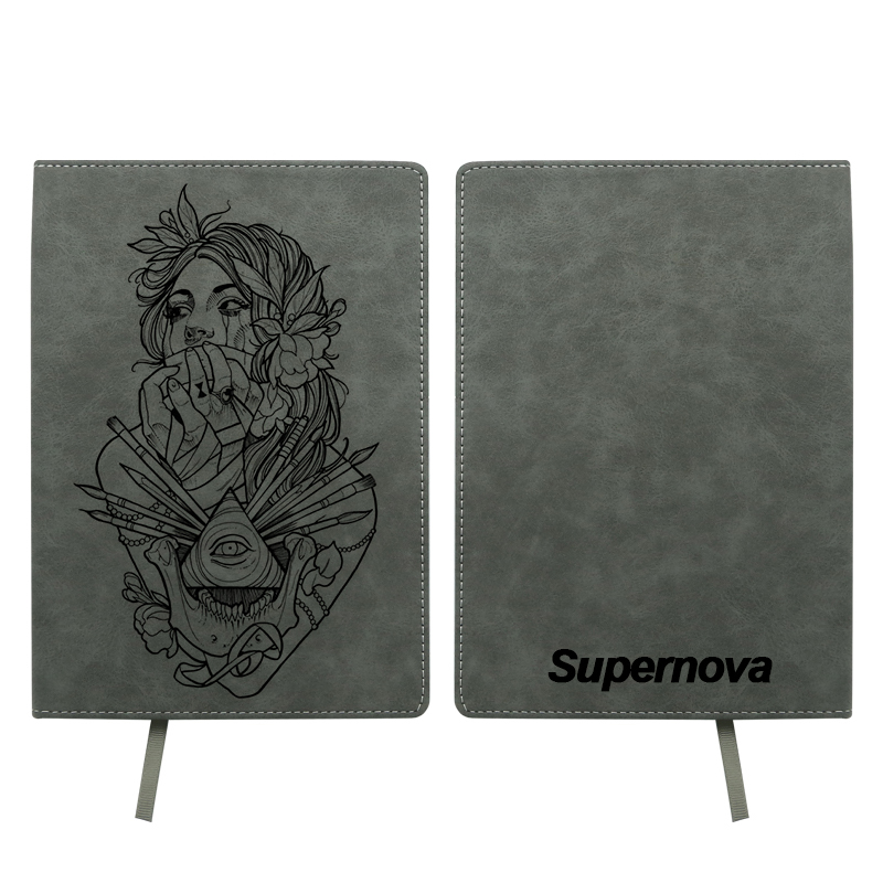 Notebook Kulit Warna Sublimasi - Ukuran A6