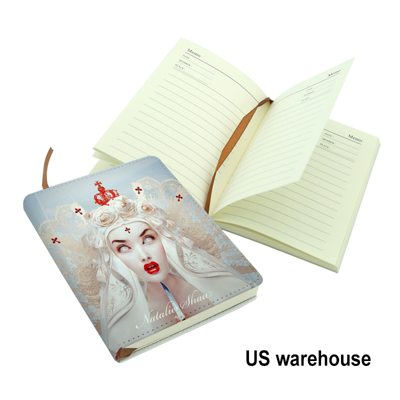 Notebook Kulit PU Sublimasi - Ukuran A4