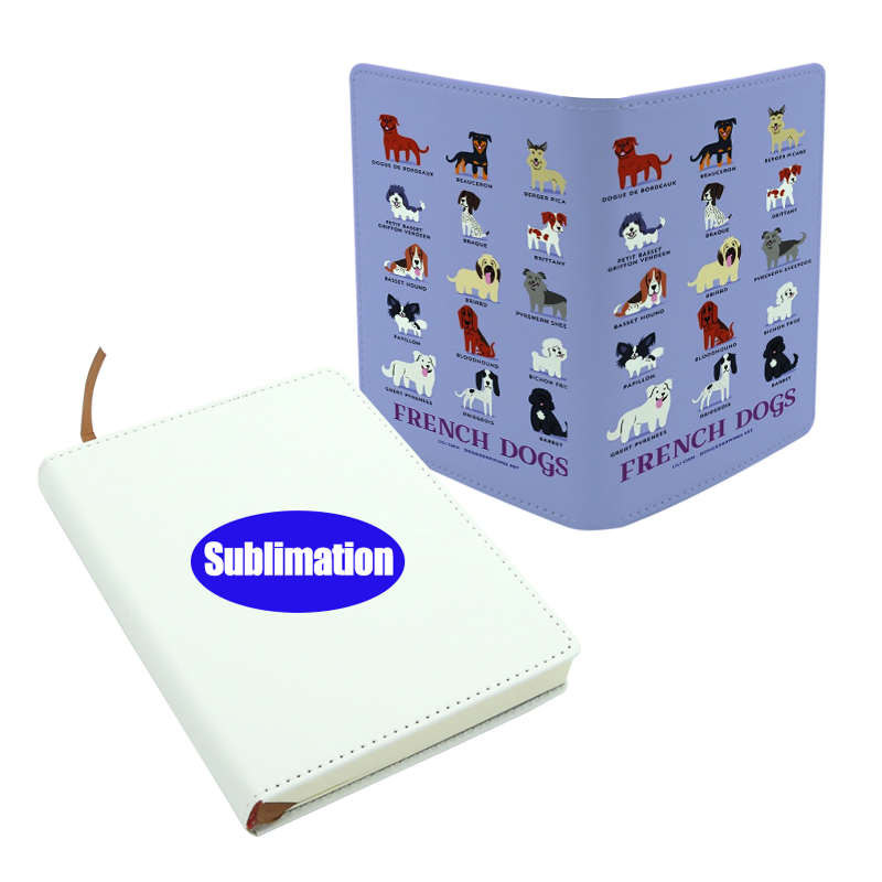 Notebook Kulit PU Sublimasi - Ukuran A6