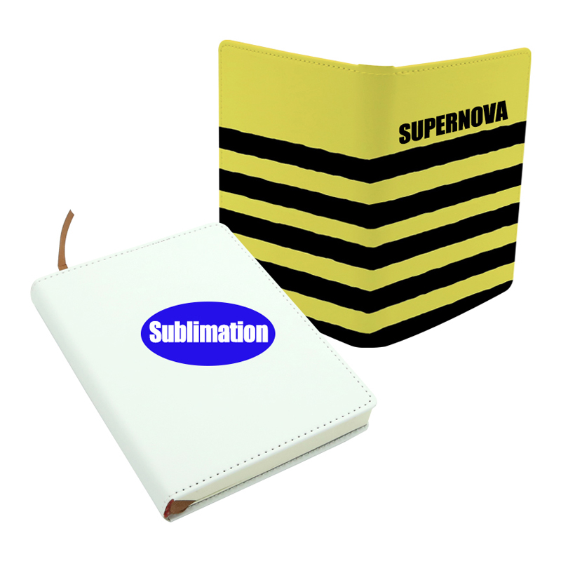 Notebook Kulit PU Sublimasi - Ukuran A4